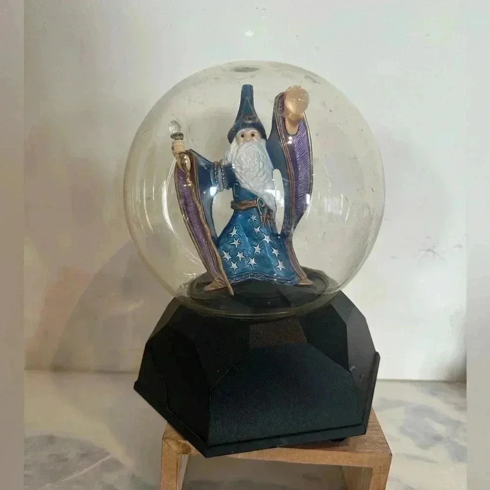 Wake the Wizard Enchanted Talking Crystal Ball Vintage Game